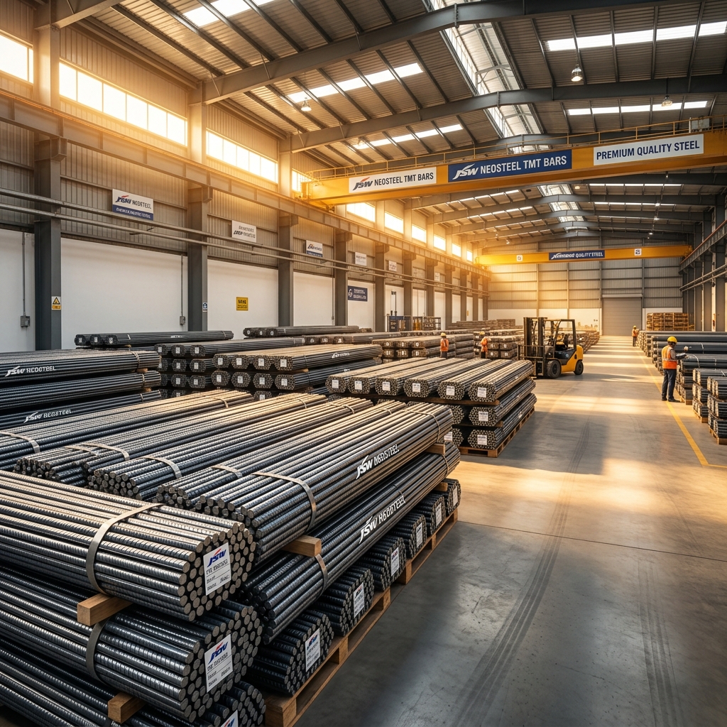 JSW TMT Steel Bars – Basantsao Venture